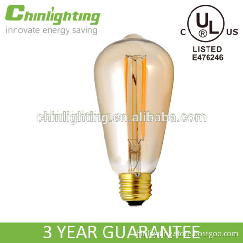 vintage led filament bulb S21 S14 ce ul listed led edison bulb dimmable led edison lamp